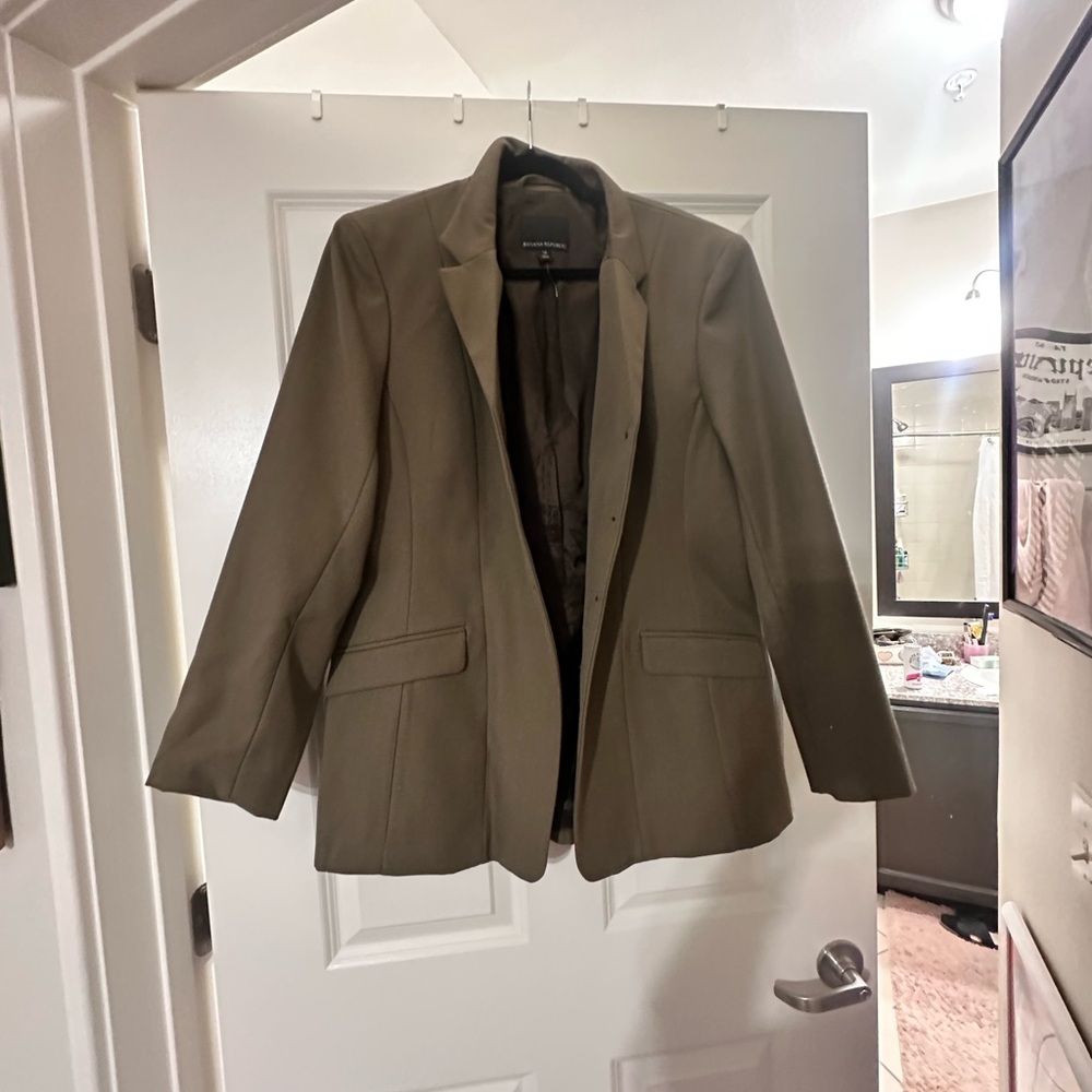 Banana republic Olive Green Blazer